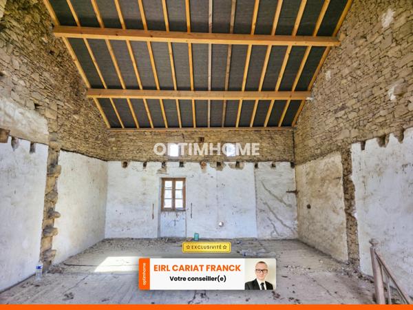 MAISON DE 103 M² A FINIR, L’ENSEMBLE SUR 775 M² DE TERRAIN CLOS