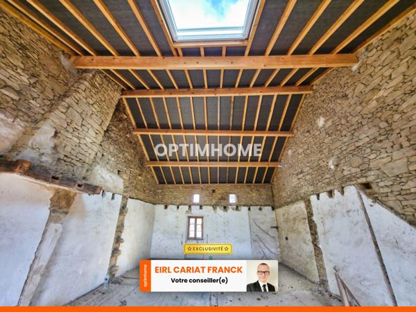 MAISON DE 103 M² A FINIR, L’ENSEMBLE SUR 775 M² DE TERRAIN CLOS