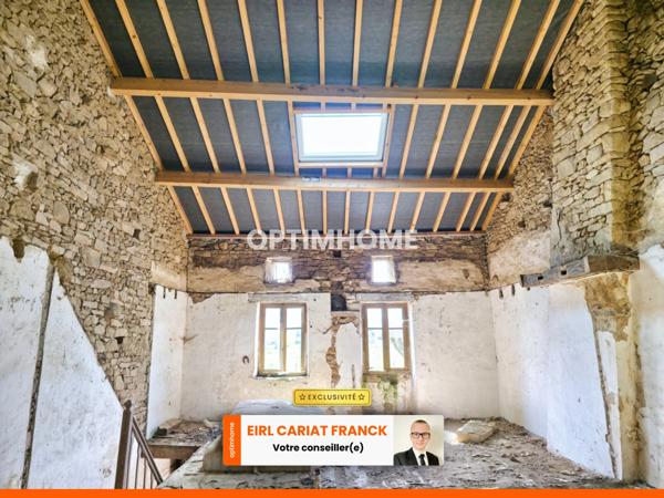 MAISON DE 103 M² A FINIR, L’ENSEMBLE SUR 775 M² DE TERRAIN CLOS