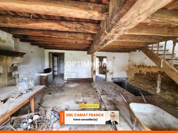 MAISON DE 103 M² A FINIR, L’ENSEMBLE SUR 775 M² DE TERRAIN CLOS