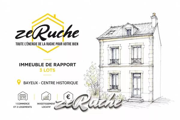 Immeuble de rapport en monopropriété – Centre historique de Bayeux