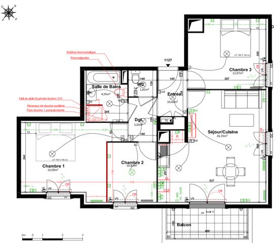 Appartement 4 pièces - 79 m²