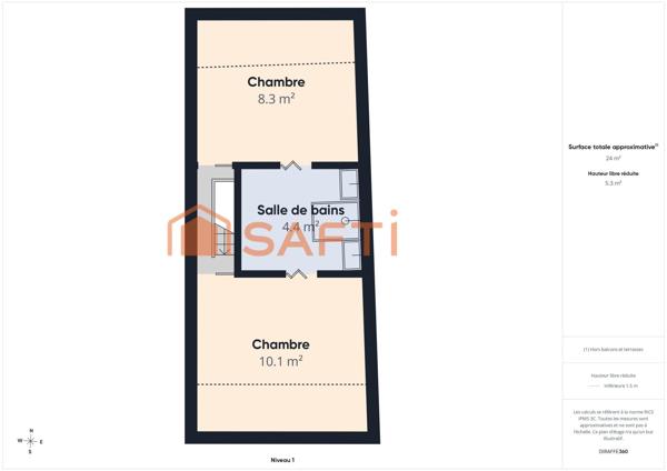 Magné : maison familiale de 200 m² avec 5 chambres