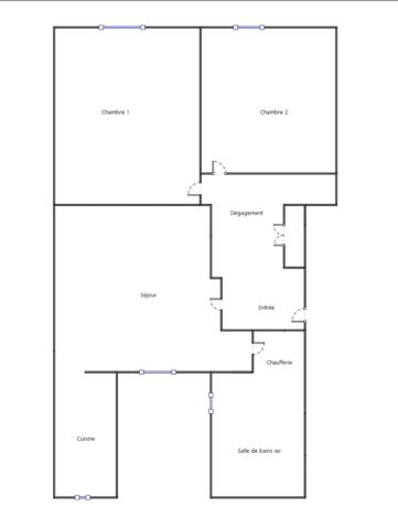 Appartement à vendre 3 pièces 65,62 m² Grenoble