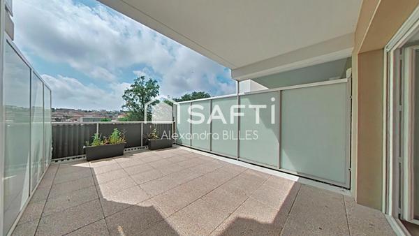 Appartement T3 avec terrasse, garage et parking – Résidence récente