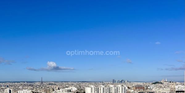 Appartement à vendre 2 pièces PARIS 20EME - Un balcon sur la plus belle ville du monde : Paris à vos pieds et le ciel pour vous seul !