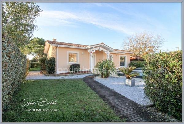 BASSIN D'ARCACHON - Coeur de GUJAN-MESTRAS - Maison familiale 4 chambres avec grand garage et piscine