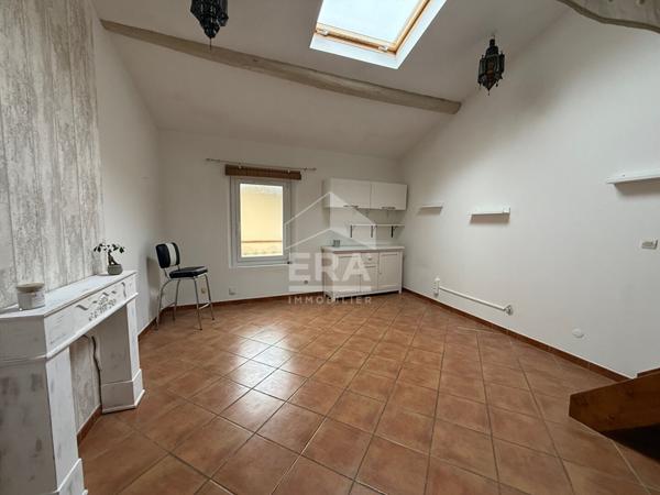 À VENDRE 13420 GÉMENOS APPARTEMENT EN DUPLEX T2 COEUR DE VILLAGE 38 M²