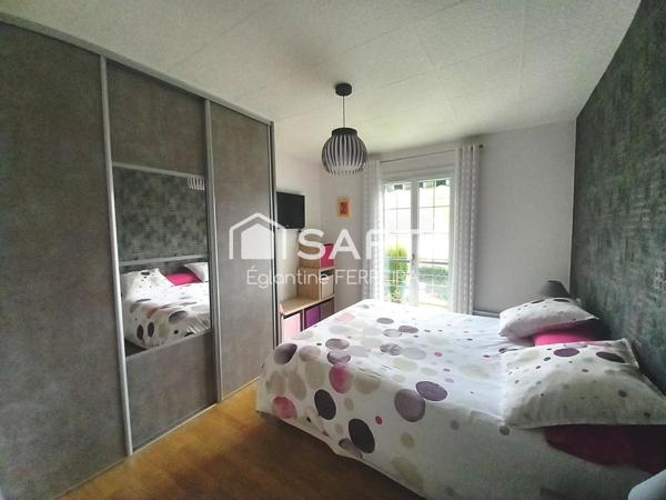 AXE ISSOUDUN-CHATEAUROUX, PAVILLON 110M² AVEC SOUS-SOL ET JARDIN