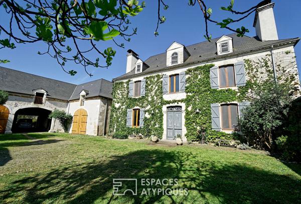 Enclos béarnais de charme entièrement rénové