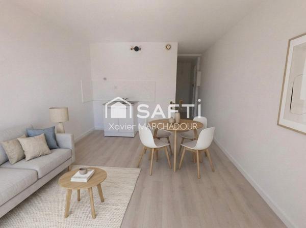 LA CIOTAT – STUDIO AVEC TERRASSE ET APERÇU MER