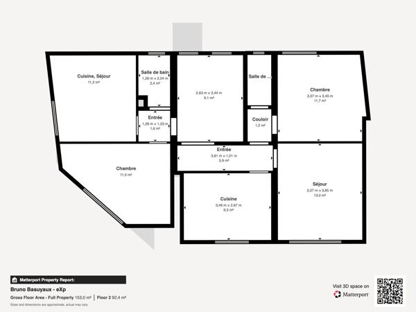 Lot complet de 1 commerce et de 2 appartements caves et jardins garage