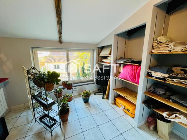 Maison 2 chambres en centre ville d'Alès