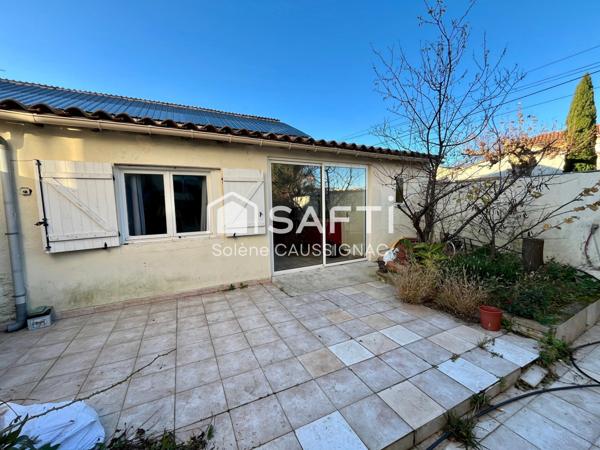 Maison 2 chambres en centre ville d'Alès