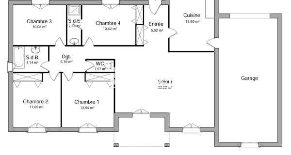 Location Maison 5 pièces 110.45 m² - Massieux 01600