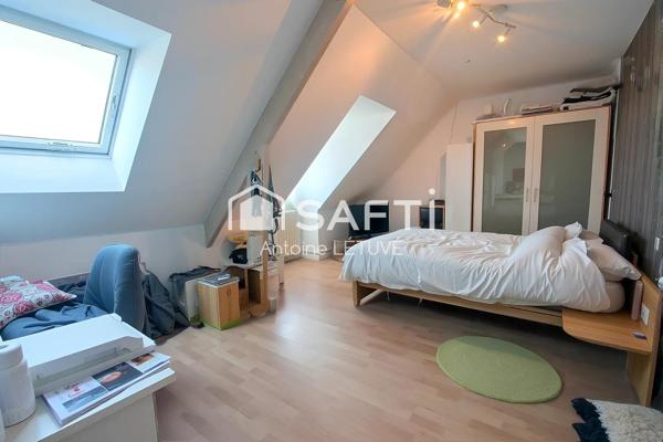 Pavillon 4 Chambres,  2 bureaux, sous sol complet