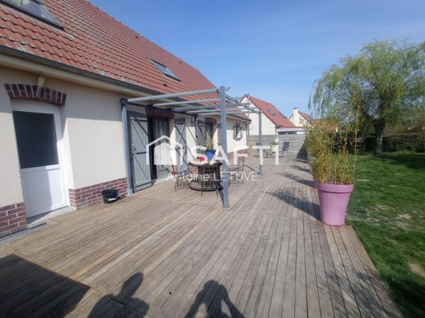 Pavillon 4 Chambres,  2 bureaux, sous sol complet