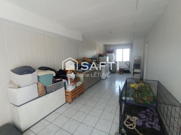 Pavillon 4 Chambres,  2 bureaux, sous sol complet