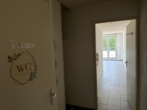 T3 en rez-de-jardin avec grande terrasse