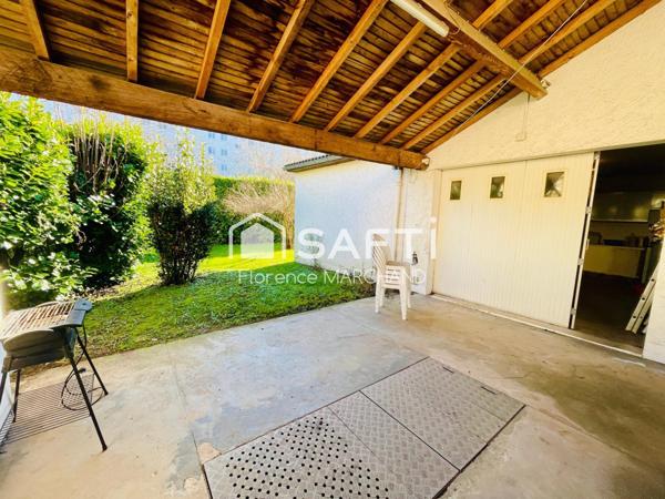 PLAIN-PIED 4 CH JARDIN GARAGE CARPORT