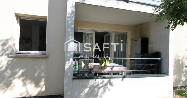 Superbe T3 61m², Balcon, Parking privatif en sous-sol