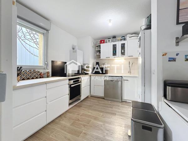 Superbe T3 61m², Balcon, Parking privatif en sous-sol