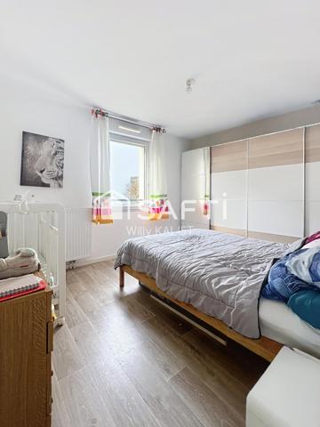 Superbe T3 61m², Balcon, Parking privatif en sous-sol