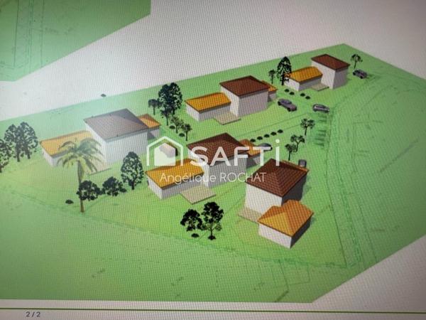 Magnifique Terrain sur Gabian 689m2