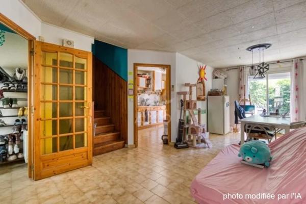 Maison T5 avec terrasse, jardin et garage
