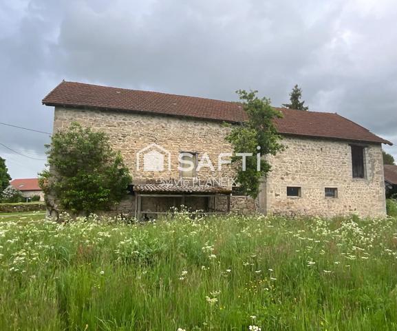 Magnifique ensemble immobilier avec grange, cave, étable, atelier, terrain agricole à Flayat !