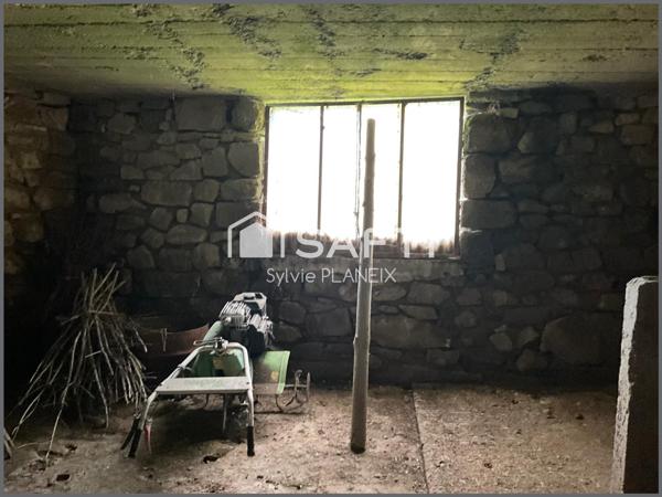 Magnifique ensemble immobilier avec grange, cave, étable, atelier, terrain agricole à Flayat !