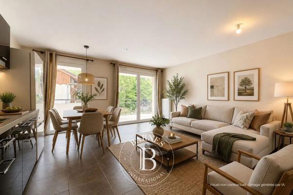 Chens-sur-Léman, Appartement 2 Chambres -  62 m² à vendre