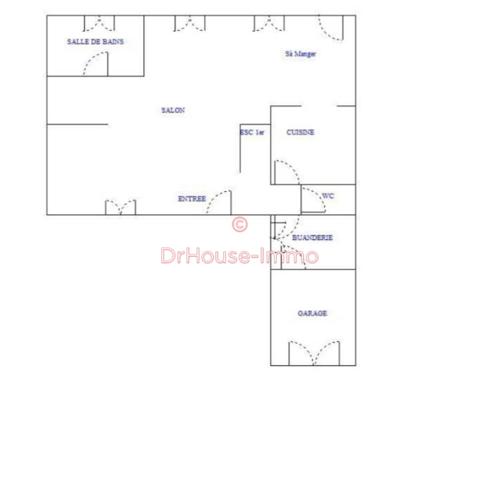 Maison à vendre 6 pièces de 102 m²