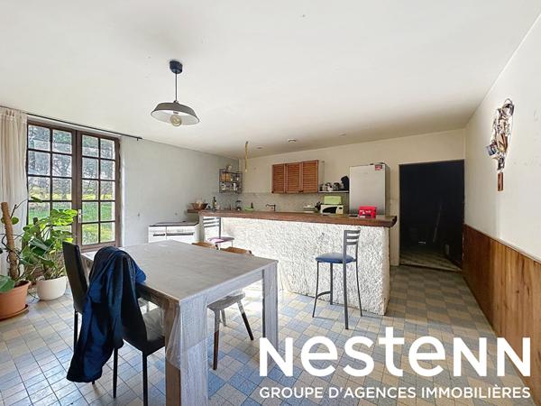 A vendre: Maison mitoyenne avec terrain à rénover - 69220 DRACE