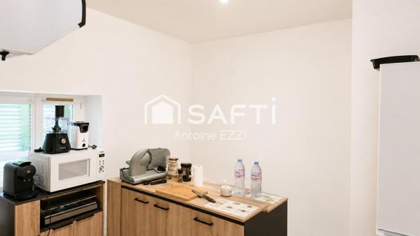 Appartement 3 pièces, 55 m² au centre du village.