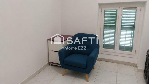Appartement 3 pièces, 55 m² au centre du village.