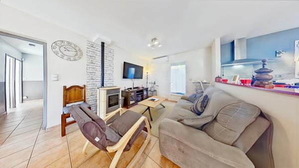 Maison à vendre Saint-André-de-Sangonis – Villa 127 m² – 4 chambres – bureau – terrain 576 m² – terrasse – sans vis-à-vis