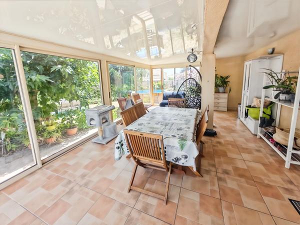 Maison à vendre Saint-André-de-Sangonis – Villa 127 m² – 4 chambres – bureau – terrain 576 m² – terrasse – sans vis-à-vis