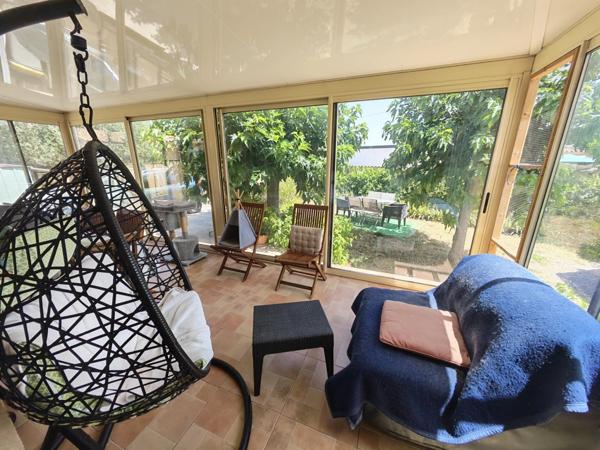 Maison à vendre Saint-André-de-Sangonis – Villa 127 m² – 4 chambres – bureau – terrain 576 m² – terrasse – sans vis-à-vis