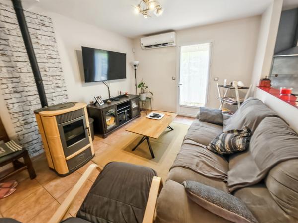 Maison à vendre Saint-André-de-Sangonis – Villa 127 m² – 4 chambres – bureau – terrain 576 m² – terrasse – sans vis-à-vis