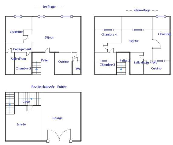 Ensemble immobilier de caractère avec jardin de 1 500 m² au cœur de Meaux