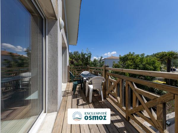 Appartement T3 bis à quelques pas de la plage avec extérieur et parkings !