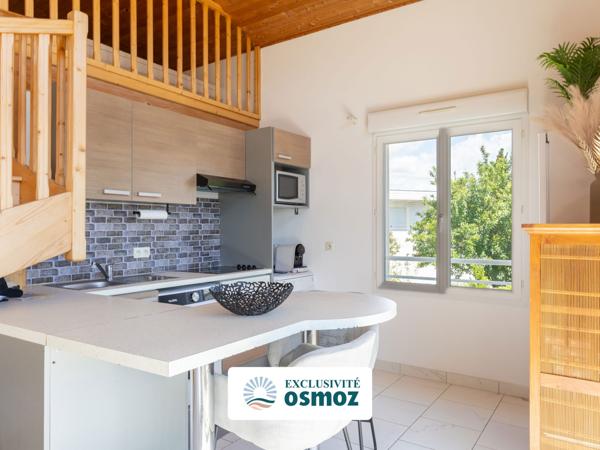 Appartement T3 bis à quelques pas de la plage avec extérieur et parkings !