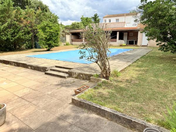 Saint-Maximin-la-Sainte-Baume (83470) Maison T4 + T2, Triple Garage, Pool House, Piscine – Calme Absolu