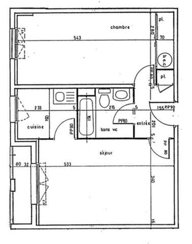 Appartement 2 pièces - 44000 Nantes -  Centre ville