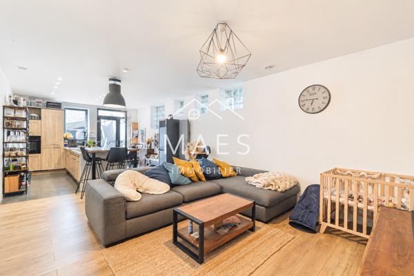 Loft plain-pied, grande terrasse ensoleillée + parking sécurisé