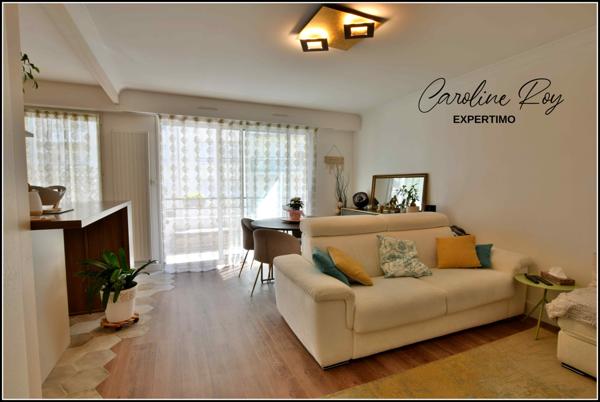 Nantes (44000) NANTES – Quartier recherché Viarmes / Procès appartement T2 avec balcon.