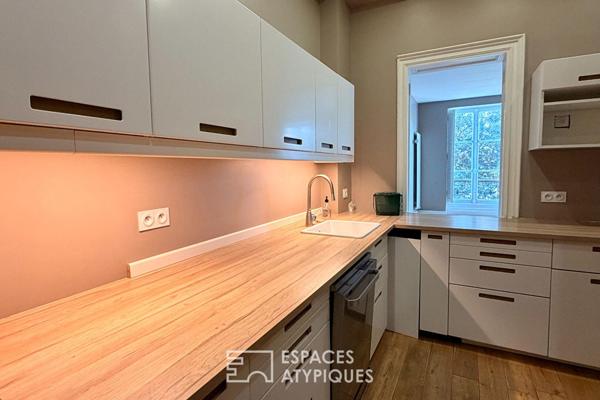 L’appartement avec vue sur le Jardin public