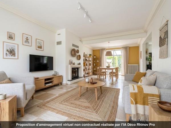 Maison familiale sans travaux avec garage 3 véhicules et jardin arboré