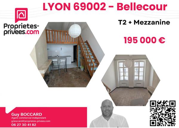 Appartement Lyon 1 pièce(s) 21 m2